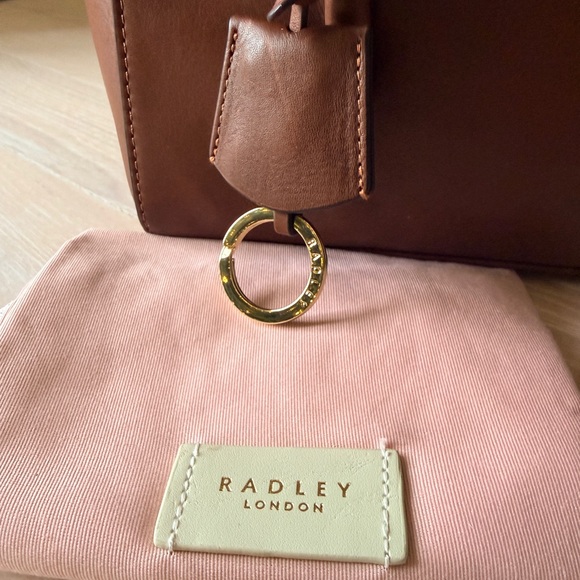 RADLEY LONDON Apsley Road Medium Flapover Tote - Dark Brown - Picture 8 of 10